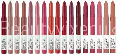Maybelline Super Stay Ink Crayon Lipstick - Choose Your Shade  • £5.49