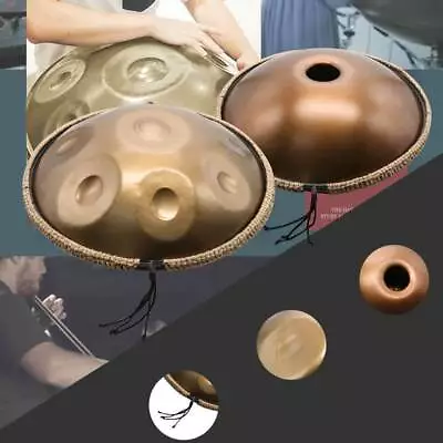 Hot Good Sound Handmade Hand Pan Hand Drum 9 Notes Carbon Steel Percussion Drum • $963.59