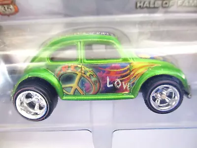 Hot Wheels - Hall Of Fame - Flower Power Volkswagen Beetle / Bug - Real Riders • $14.95