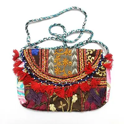 Vintage Tribal Banjara  Handmade Ethnic Women Boho Purse Gypsy Clutch Bag A • $17.99