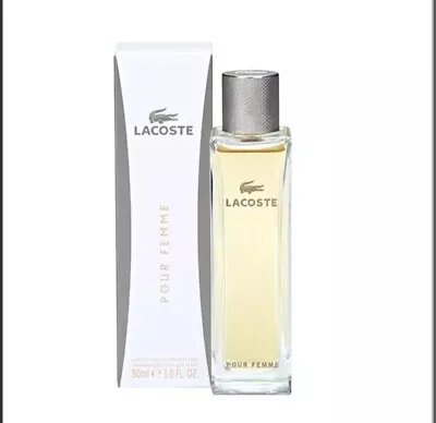 Lacoste Pour Femme  90ml Eau De Parfum Spray For Woman (Sealed Boxed). • £57