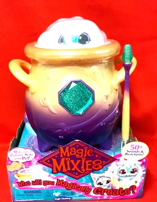 Magic Mixies Magical Misting Cauldron Blue Mix W/ Interactive Toy.  NEW! • $65