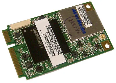 Avermedia A323AF Digital/Analog ATSC/NTSC TV Tuner/FM Radio Mini PCIe Card • $7.99