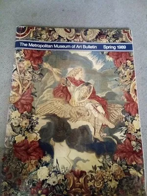 Metropolitan Museum Of Art Bulletin Spring 1989 Louis XIV Decorative Back Issue • $6.99