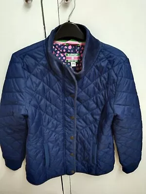 Rampant Sporting Thick Padded Jacket -colour Navy- Size 14 - Vgc Hardly Worn • £10.99