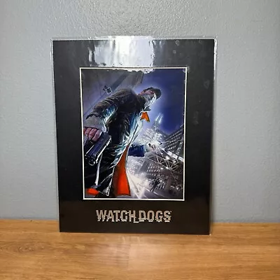 Watch Dogs Limited Edition Promo Alex Ross Laser Cel Art Lithograph Promo PS4 • $14.95