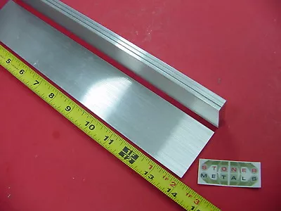 4 Pieces 1/8  X 2  ALUMINUM 6061 FLAT BAR 14  Long T6511 Extruded Mill Bar Stock • $21.99