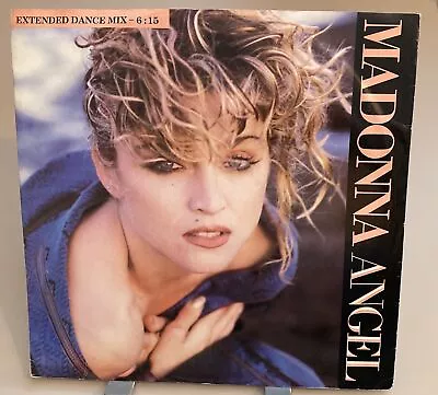 Madonna Angel 12  Sire W8881T EX/EX 1985 12 Inch In Picture Sleeve Angel/Burnin • £6.99