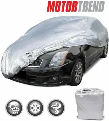 Motor Trend Universal Waterproof Car Cover Outdoor Sun Dirt Scratch Resistant • $35.90