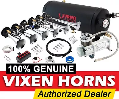 Musical Horn Kit For Truck/car Loud System /1.5g Air Tank/150psi/6 Trumpets • $299.98