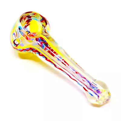 3.5  Vortex Sigh Glass Pipe Smoking Tobacco Bowl Hand Pipes SMB-0163 • $9.49