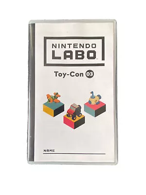 Nintendo Labo Toy Con 03 - Nintendo Switch • $29.99