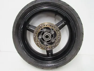 04 05 Suzuki Gsxr750 Gsxr 750 600 Rear Wheel Rim Rotor Tire Stock Oem  -4516 • $129.99