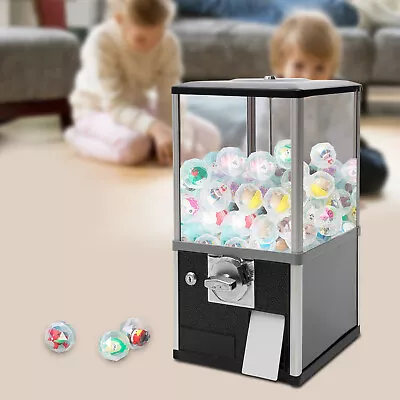 Freestanding 45-50mm Capsule Toys Vending Machine 2*25Cents Coin Gumball Machine • $109.25