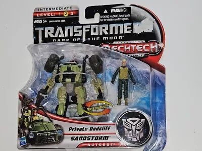 New Hasbro Transformers Dark Of The Moon (sand Storm/private Dedcliff) • $22.99