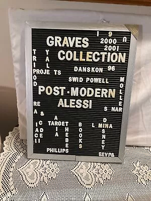 Ghent Letter Board Message Board Changeable Word Board Letter Sign 12×16  • $22