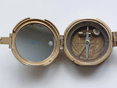 Stanley London Brass Natural Sine Compass Maritime  • £15