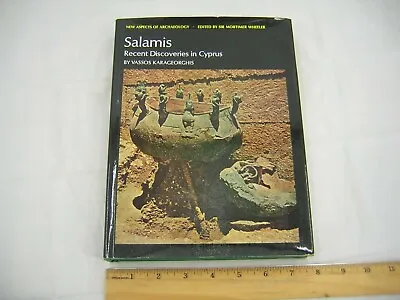 Salamis: Recent Discoveries In Cyprus By  Vassos Karageorghis  (1969 Hardcover) • $9.95