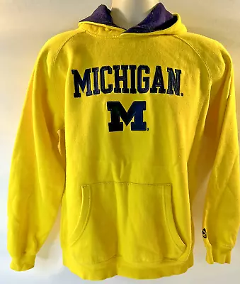 Michigan State Hoodie Embroidered Yellow Size Large • $24.97