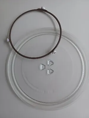 Microwave Glass Turntable 284mm (Panasonic) + Roller Ring • £7