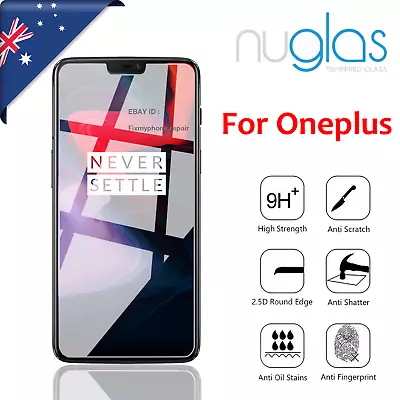 Nuglas Screen Protector Glass For 1Plus OnePlus 2 Two 5 Five 6 Six 6T 7 7T Pro • $4.95