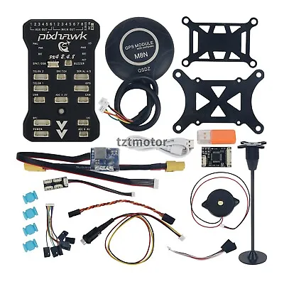 M8N GPS+Flight Controller For Pixhawk 2.4.8+Ammeter+Damping Plate+GPS Bracket TZ • $111.77