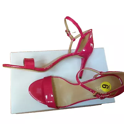 Michael Kors Ultra Pink Ankle Strap Heels Open Toe Women's Sandals Size 9 New • $65