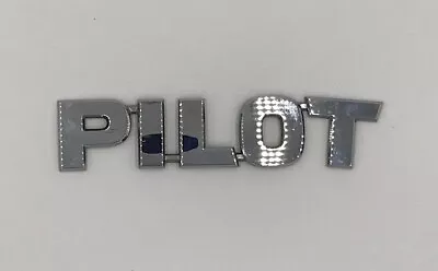 $17.99 • Buy 03 04 05 06 07 08 Honda Pilot Oem Chrome Rear Gate Lid Chrome Emblem Logo Badge
