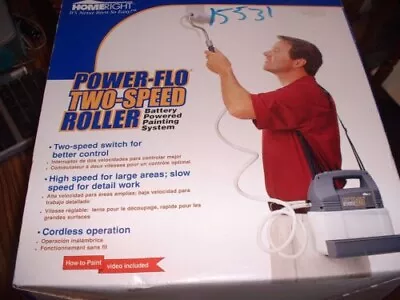 Power-flo Two Spped Battery Powered Painting System Nib • £44.42