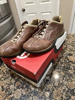 Vtg MARC ECKO Fast Track Shoes Mens Sz 10 RARE AND UNIQUE  Bomber Brown” • $29.99