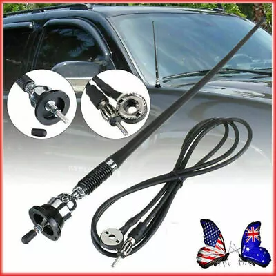 Black Rubber Radio Antenna Duck AM/FM UHF Antenna Fits 4 X 4 Car Caravan Truck • $17.19