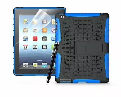 Apple IPad 2 3 4 Mini Pro Air Tab Case Heavy Duty Shockproof Cover For Apple • £10.99