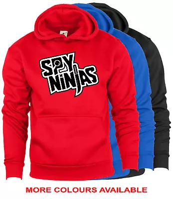 SPY NINJA CWC Inspired Kids Hoodie Youtuber Merch Hooded Sweatshirt • £13.95