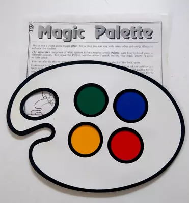 £2.99 • Buy MAGIC PALETTE - Children's Entertainer Magic Trick Magic Colouring Book Prop