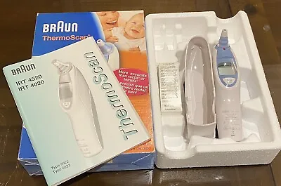 Braun ThermoScan IRT 4520 ExacTemp Digital Baby Children Ear Thermometer • £15