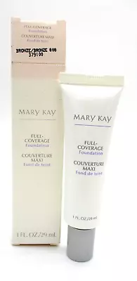 Mary Kay FULL Coverage Foundation BRONZE 808 - SMALL GRAY CAP/DISCONTINUED • $16.80