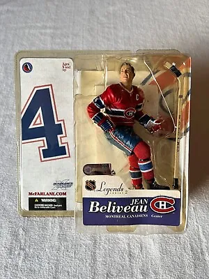 MCFARLANE JEAN BELIVEAU #4  Montreal CANADIENS  NHL Legends Series 2 • $28.95