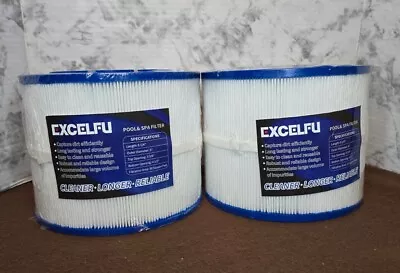 2 Pack EXCELFU Spa Filter Replacement Cartridge For Bull Frog Wellspring  • $26.99