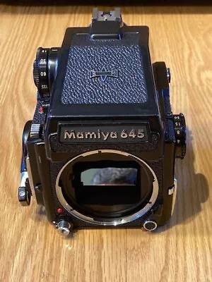 Mamiya M645 1000S Medium Format Film Camera Body Only With Metered Prism “PARTS” • $170