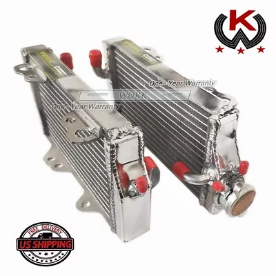 Aluminum Cooling Radiator Fit  Honda CR125 R CR125R CR 125R 2002-2004 2003 02 03 • $50.27