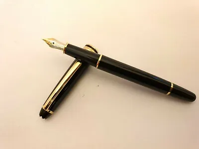 Vintage Germany Montblanc Meisterstuck 144 Fountain Pen 14k Gold 4810 M !( ПиК ) • $240