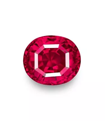 MOGOK BURMA Ruby 1.30 Ct. Natural Untreated ROYAL RED Oval FLAWLESS Exceptional • $15600