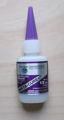 Insta-Cure + Gap Filling CA Glue 1/2 Oz HOBBY MODELING ACCESSORY 106 • $4.55