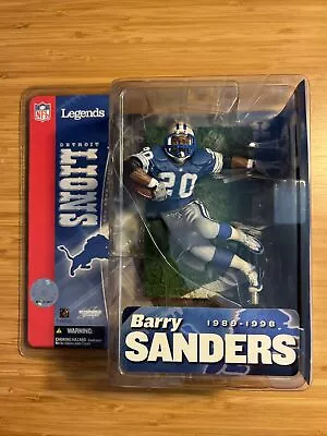 New McFarlane BARRY SANDERS #20 Detroit LIONS  NFL Legends Series 1 • $15