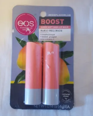 EOS FlavorLab Mango Melonade + Cantaloupe + Ginger Super Soft Shea Lip Stick • $12.50