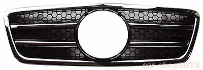 Front Grille Mercedes Benz W210 1999-2002 Facelift AMG Style Chrome&Black E320 • $189.90