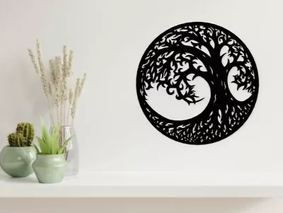 Metal Wall Art- Tree Design • £49.99