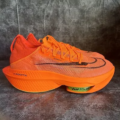Nike Air Zoom Alphafly Next% 2 Total Orange Mens Running Shoes Dn3555-800 Sz 13 • $249.99