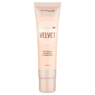 Maybelline New York Dream Velvet Soft Matte Foundation 30ml - Choose Shade • £6.95