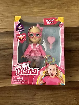 Love Diana DOCTOR DIANA By Pocket Watch 6  Doll Collect All 6 • $16.99